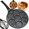Padella per mini pancake 7 cavità rotonde antiaderente Anteprima dell’immagine prodotto 1