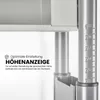 bümö Schreibtisch Serie-Z - Nachbildung: Asteiche, Gestell: Produktbild-Vorschau 3