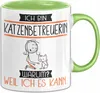 Katzenbetreuerin Tasse Geschenk Ich Bin Katzenbetreuerin Produktbild-Vorschau 1