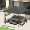 Pavillon Ersatzdach 3x3 m wasserabweisend, Pavillondach Produktbild-Vorschau 1