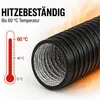 Abluftschlauch Combiflex Ø 100 mm 1 Meter für Klimageräte Produktbild-Vorschau 6