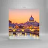 Bilder auf glas - Rom Italien Basilika Geschichte - 70x70cm Produktbild-Vorschau 3