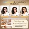 Schminktisch mit LED-Spiegel & Vitrine | 80 cm breit | USB Produktbild-Vorschau 4