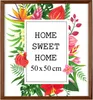 MG Design obrazový rám 50 x 50 cm - farba hnedá, z dreva, s Náhľad obrázku produktu 1