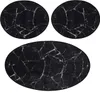 Mijolnir, Marble - Black, Badematten, Schwarz, Polyester, Produktbild-Vorschau 4