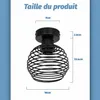 ZMH Set da 2 lampade a soffitto, ideali per corridoi, Anteprima dell’immagine prodotto 14