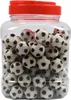 Flummi 27mm im Fußball-Design - Hüpfball Gummiball für Produktbild-Vorschau 2