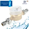 tecuro Wasserzähler Verschraubungen 3/4 Zoll ÜWM x 1/2 Zoll Produktbild-Vorschau 3