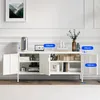 FLEXISPOT TV Schrank Metall – Sideboard mit Produktbild-Vorschau 3