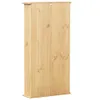 vidaXL Armadio CD  52x17,5x103 cm in legno di pino Anteprima dell’immagine prodotto 6