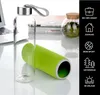 Trinkflasche aus Glas 550ml (Grün) Auslaufsichere Produktbild-Vorschau 2