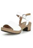 Gabor KRETA Damen Sandalette - Riemchen Sandalen weiß Produktbild-Vorschau 7