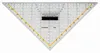 RUMOLD Geometriedreieck - 320 mm, Schneidekante, Griff Produktbild-Vorschau 2