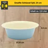 Karl Krüger 10124PAB Schüssel Sylt emailliert, blau, 24 cm Produktbild-Vorschau 5