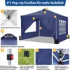 Wodoodporna składana altana 3x3 Składany namiot ogrodowy z Podgląd zdjęcia produktu 4