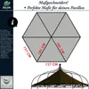 freigarten.de Ersatzdach für Pavillon Modena 6-eck 320cm Produktbild-Vorschau 2