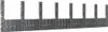 Gabionenkorb U-Form mit 8 Säulen Eisen 860x20x200 cm Produktbild-Vorschau 2