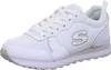 A white Skechers sneaker is shown from a side angle against a white background. Voir les images du produit
