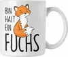 Trendation - Tasse mit Fuchs-Motiv Geschenk für Produktbild-Vorschau 1