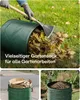 Praknu 3x sacco per rifiuti da giardino stabile da 300 Anteprima dell’immagine prodotto 13