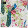 20 Servietten Tropic Peacock - Pfau an tropischen Blumen Produktbild-Vorschau 2