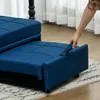 HOMCOM 3-in-1 Schlafsessel mit Bettfunktion, ausziehbares Produktbild-Vorschau 8