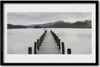 Bild 60x40 MDF-Rahmen Wandkunst Sea Bridge Architektur Produktbild-Vorschau 1