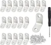 20 Stück Edelstahl Winkel 30x30mm Bracket L-förmige Bracket Produktbild-Vorschau 1
