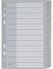 LEITZ 1275 Register PP blanko A5 12 Blatt grau Produktbild-Vorschau 5