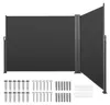 SucceBuy – wysuwana markiza boczna 180 x 600 cm, wykonana z Podgląd zdjęcia produktu 1