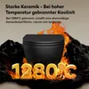 doporro Hänge-WC Spülrandlos Hänge-Toilette mit Tiefspüler Produktbild-Vorschau 2