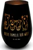 Mr. & Mrs. Panda Kerzenhalter Koala Familie zwei - Schwarz Produktbild-Vorschau 1