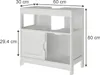 Szafka pod umywalkę Vicco Vilda Biały 60 x 60 cm, Model Podgląd zdjęcia produktu 2