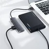 Hub USB 3.0 Ugreen a 4 porte con alimentatore USB-C Anteprima dell’immagine prodotto 7