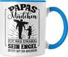 Trendation - Weise Tasse Geschenk Spruch Papas Mädchen Ich Produktbild-Vorschau 1