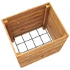 vidaXL Hochbeet 50x40x55 cm Teak Altholz und Stahl Produktbild-Vorschau 12