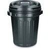 Futtertonne mit Drehverschluß 40 Liter Schwarz Produktbild-Vorschau 1