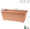Truhlík TERRA 80 cm - terakota Náhľad obrázku produktu 8