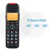 A cordless phone is shown with marketing text and feature callouts. Náhled obrázku produktu