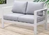 MEXO Loungesofa Gartenmöbel Set 2-Sitzer Gartensofa aus Produktbild-Vorschau 10