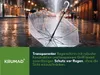 KRUMAD Transparenter Regenschirm 71 cm, Großer Stockschirm Produktbild-Vorschau 6