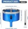 Diamantbohrer, 68mm Diamant Lochsäge, mit Zentrierbohrer, Produktbild-Vorschau 2