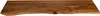 Holzplatte 120x30 cm SUVA, Holzbrett massiv nussbaumfarben, Produktbild-Vorschau 3