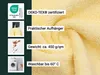 10er Set Handtücher, 50x100 cm, 100% Baumwolle, gelb Produktbild-Vorschau 2