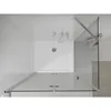 Mexen Lima klappbare Duschkabine 100 x 80 cm, Transparent, Produktbild-Vorschau 4
