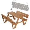 roba Detská vonkajšia sada nábytku „Picknick for 4“ vrátane Náhľad obrázku produktu 8