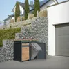 ML-Design box na odpadky se stříškou na květináč pro 4 koše Náhled obrázku produktu 9