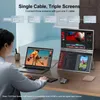 Doppio monitor portatile, 15.6 pollici 1080P FHD IPS Anteprima dell’immagine prodotto 4