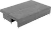 A gray sofa bed is shown from a slightly elevated angle against a white background. Náhled obrázku produktu