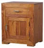 FineBuy Table de chevet en bois massif de Sheesham - Table Voir les images du produit 6